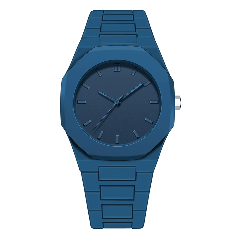 ساعت-مچی-عقربهای-مینیمال-سوزنی-آبی